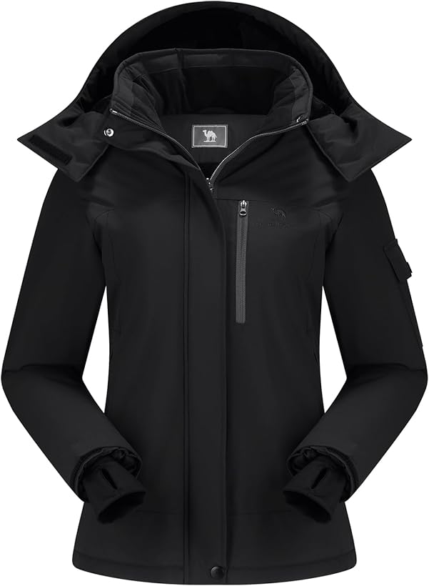 CAMEL CROWN Womens Waterproof Snowboarding
